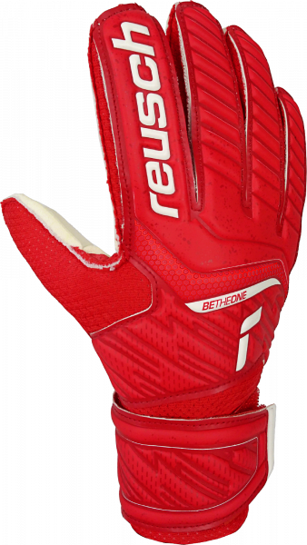 Reusch Attrakt Grip Junior 5172815 3002 white red front